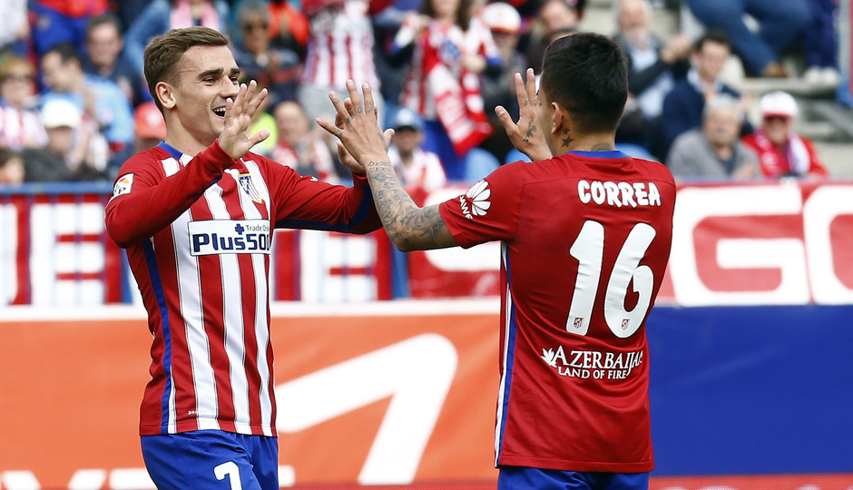 Temp. 2015-2016 | Atlético de Madrid - Betis | Griezmann y Correa