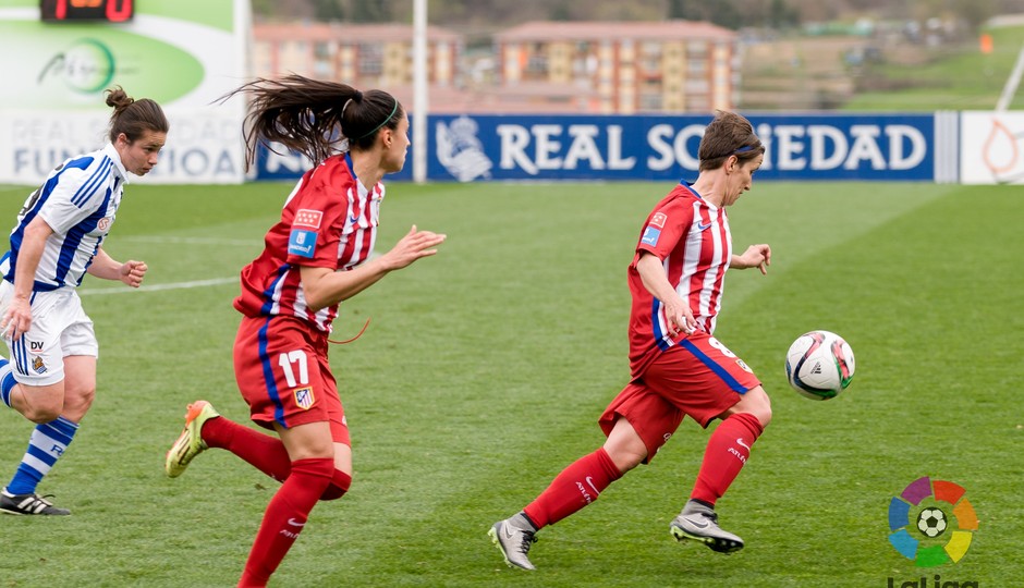Real Sociedad Féminas - Atlético de Madrid Féminas. Partido de Liga.
