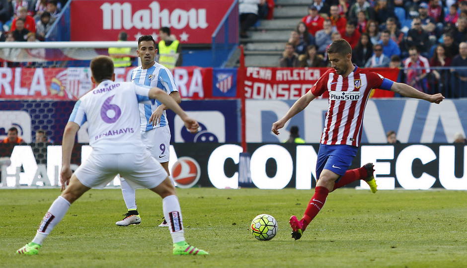 Temp. 2015-2016 | Atlético de Madrid - Málaga | Gabi