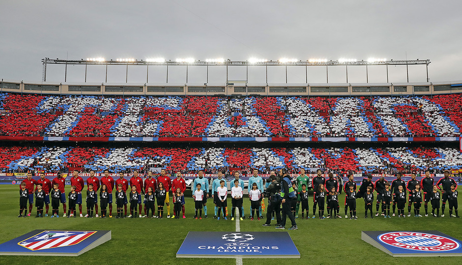Temp. 2015-2016 | Atlético de Madrid - Bayern | Mosaico