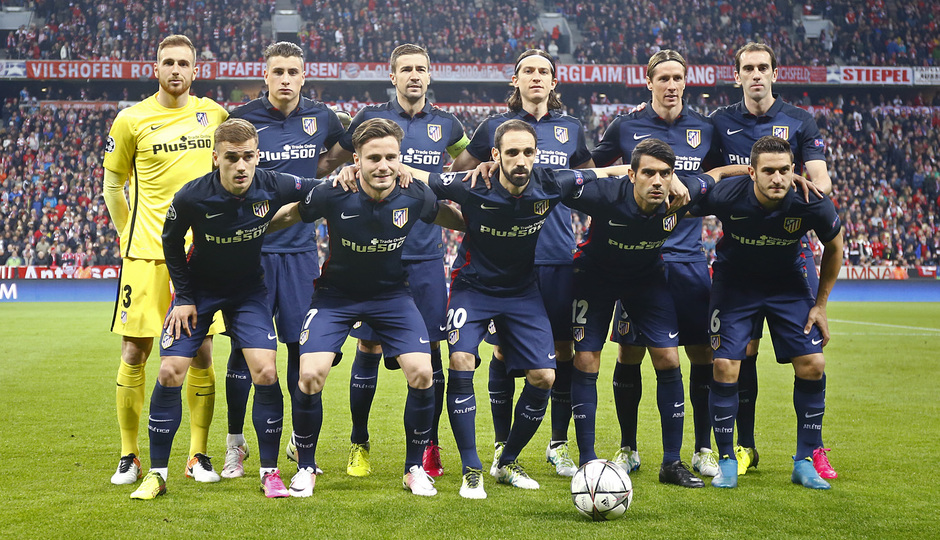 Temp. 2015-2016 | Bayer - Atlético de Madrid | Once