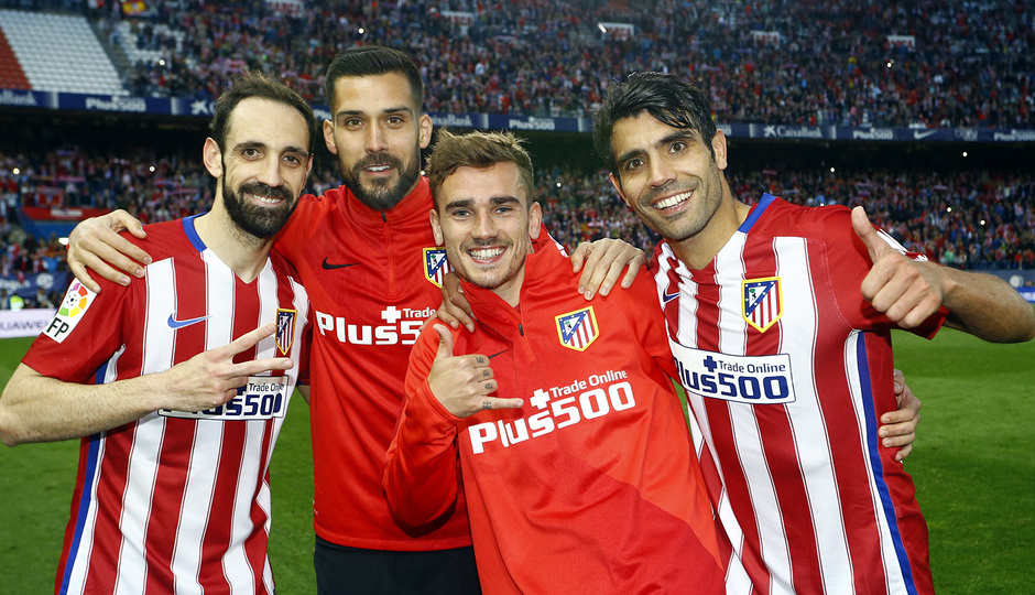 Temp. 2015-2016 | Atlético de Madrid - Celta | Juanfran, Moyá, Griezmann y Augusto