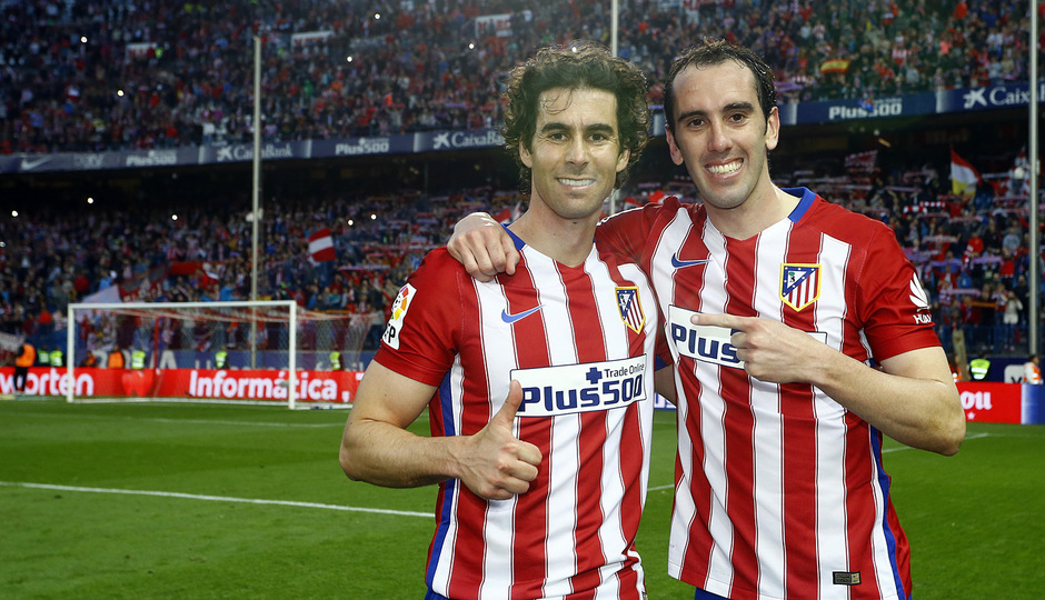 Temp. 2015-2016 | Atlético de Madrid - Celta | Tiago y Godín
