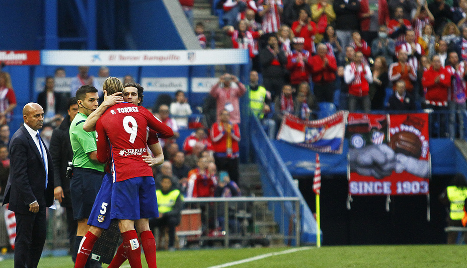 Temp. 2015-2016 | Atlético de Madrid - Celta | Tiago y Fernando Torres