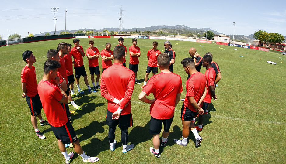 Copa del Rey Juvenil | Entrenamiento del Juvenil A en Mallorca