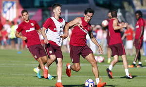 temporada 16/17. Entrenamiento vespertino en Los Ángeles de San Rafael 13/07/2016