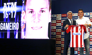 Temp. 2016/2017. Presentación de Kevin Gameiro | Estadio Vicente Calderón 