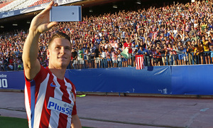 Temp. 2016/2017. Presentación de Kevin Gameiro | Estadio Vicente Calderón 