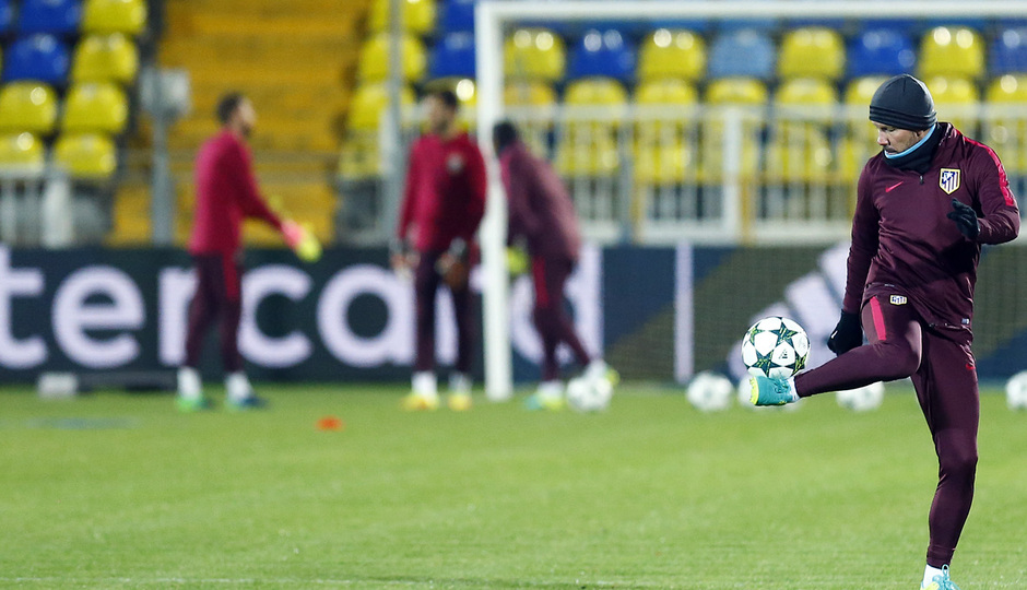Rostov-Atlético de Madrid | Entrenamiento oficial en el Olimp-2. Simeone