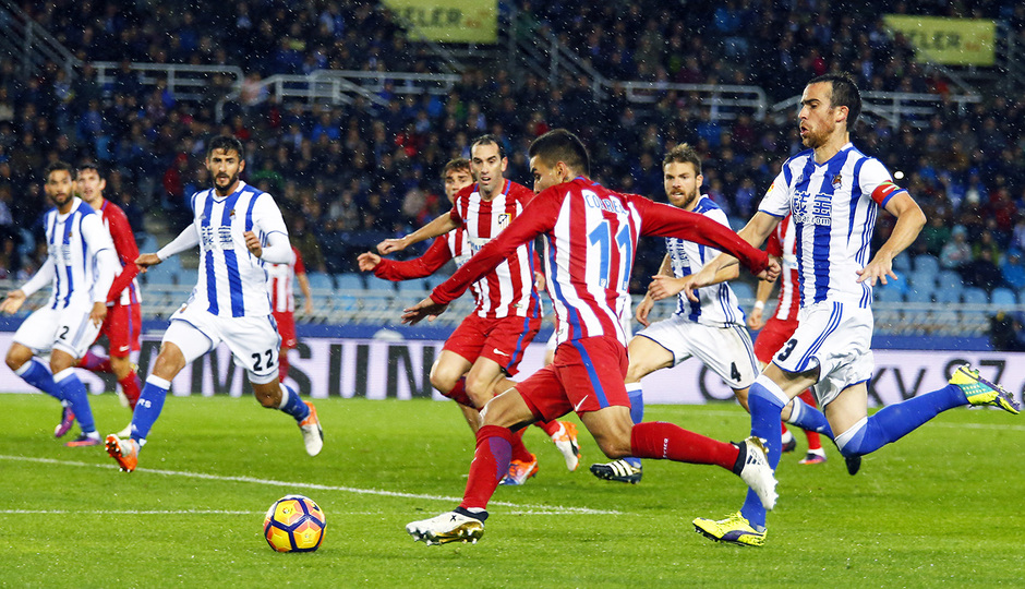 Temp. 16/17 | Real Sociedad - Atlético de Madrid | Correa