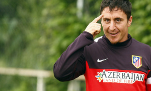 Cristian Rodríguez durante un entrenamiento