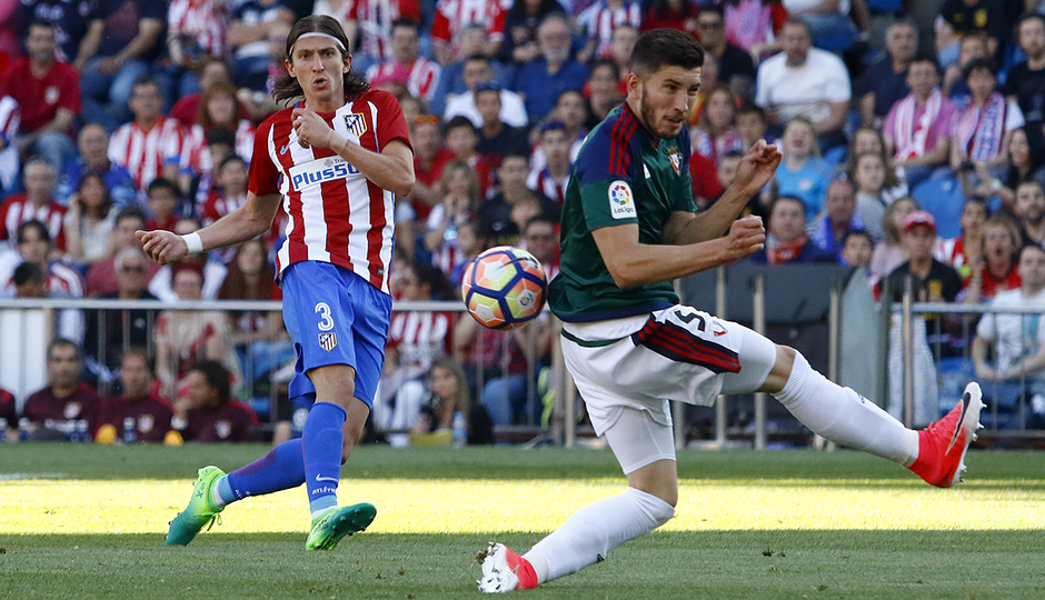 Temp. 16/17 | Atlético de Madrid - Osasuna | Filipe Luis