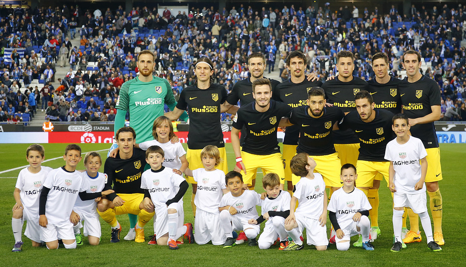 Temp. 16/17 | Espanyol - Atlético de Madrid | Once