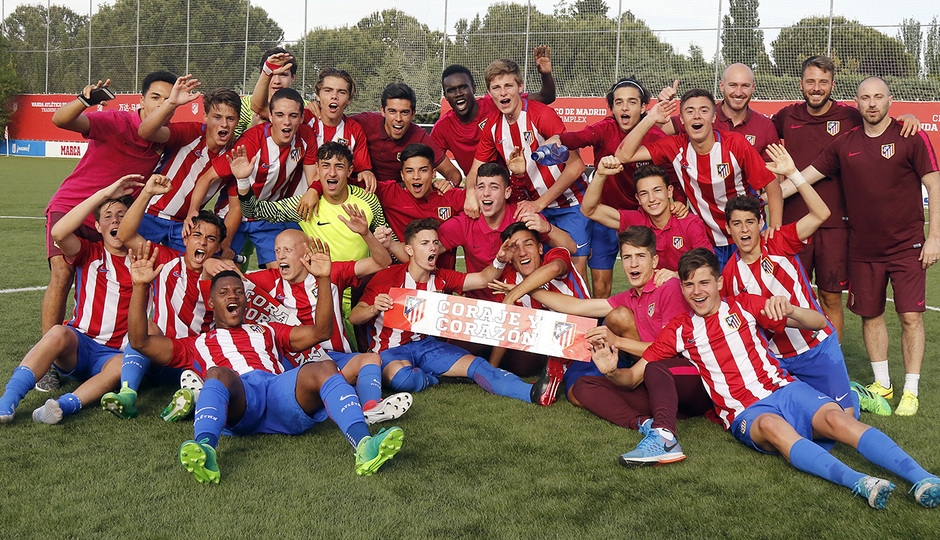 2016-2017 - Cadete A: Celebración liga GALERÍA ACADEMIA 2017