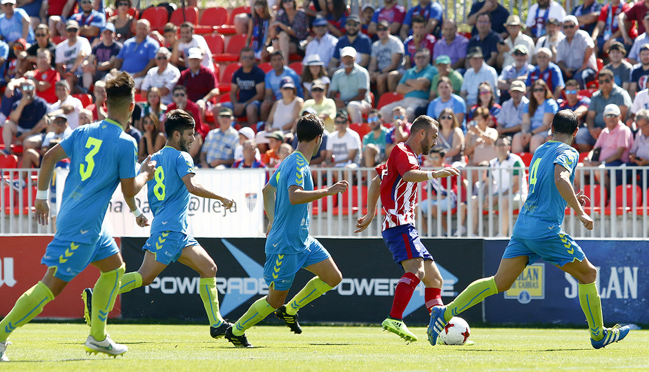 Segunda B | Atlético de Madrid B - Gimnástica Segoviana. Keidi