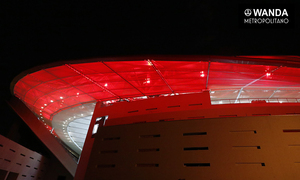 Iluminación del Wanda Metropolitano 