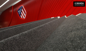 Temporada 2017-18. Túnel vestuarios Wanda Metropolitano
