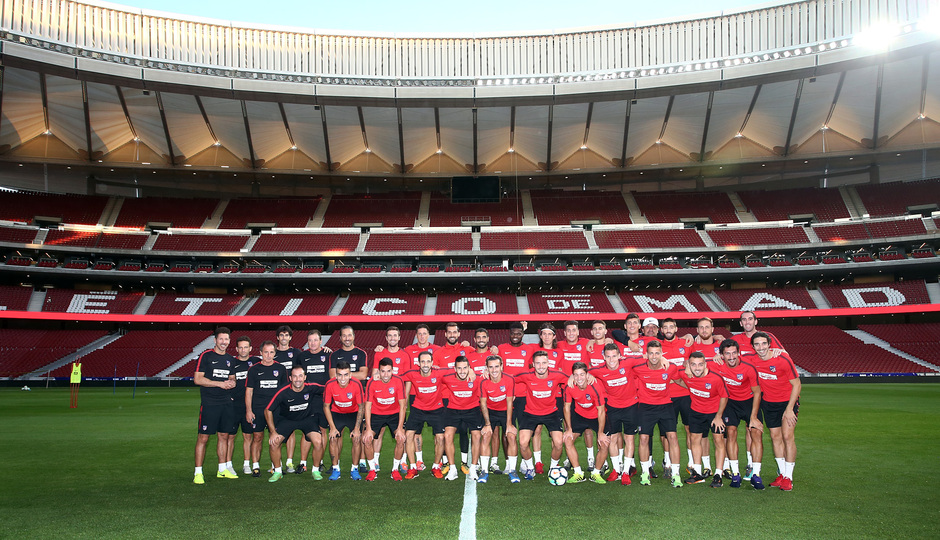 Temp. 17-18 | Entrenamiento en el Wanda Metropolitano. 14/09/2017