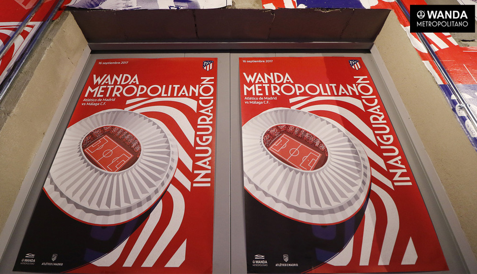 Temporada 2017-18. Tienda Wanda Metropolitano Inauguración. Recuerdos.