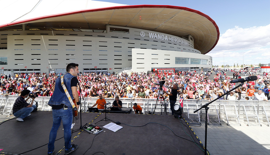 Inauguración Wanda Metropolitano | 16/09/2017 | Fan Zone musical