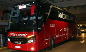 Temp. 2017-2018. Llegada a Sevilla. Autobús