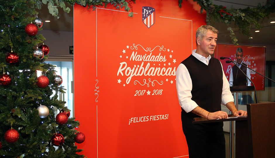 Temp. 17-18 | Comida de navidad en el Wanda Metropolitano | Miguel Ángel Gil
