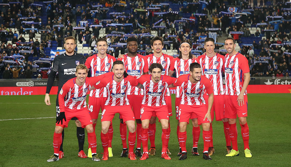 Temp. 17-18 | Espanyol - Atlético de Madrid | Once