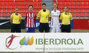 Temp. 17-18 | Atlético de Madrid Femenino - Fundación Albacete | Capitanes y árbitros
