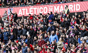 temporada 17/18. Partido Wanda Metropolitano. Atlético Las Palmas. Alberto