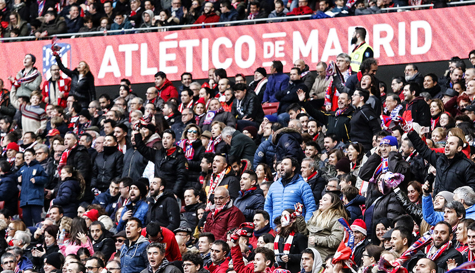 temporada 17/18. Partido Wanda Metropolitano. Atlético Las Palmas. Alberto