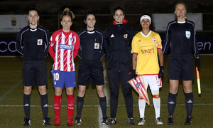 Temp. 17-18 | Atlético de Madrid Femenino - Santa Fe | Capitanas