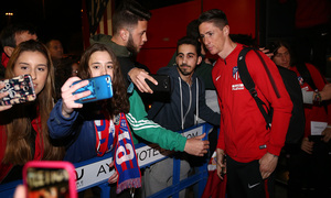 Llegada a Sevilla | Jornada 25 | 24-02-18 | Torres