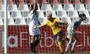 Temp 17/18 | Sevilla FC - Atlético de Madrid Femenino | Jornada 26 | 14-04-18 | Sonia Bermúdez
