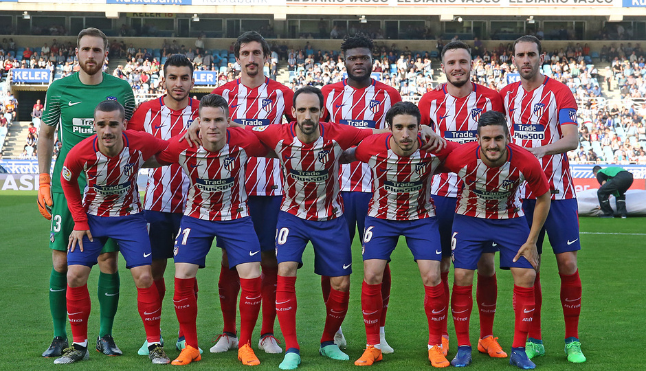 Temp 17/18 | Real Sociedad - Atlético de Madrid | Jornada 33 | 19-04-18 | Once