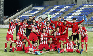 Temp. 17-18 | Copa de Campeones | Tenerife - Atlético de Madrid Juvenil A | Celebración