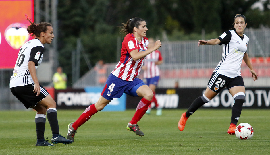 Temporada 17/18 | Atlético de Madrid Femenino - Valencia | Ida de la Copa de la Reina | Andrea Pereira
