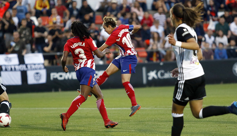 Temp 17/18 | Valencia - Atlético de Madrid Femenino | Vuelta de cuartos de final de la Copa de la Reina | Amanda Sampedro