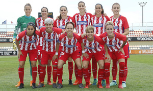Temp. 17-18 | UD Granadilla Tenerife - Atlético de Madrid Femenino | Semifinal de la Copa de la Reina | Once