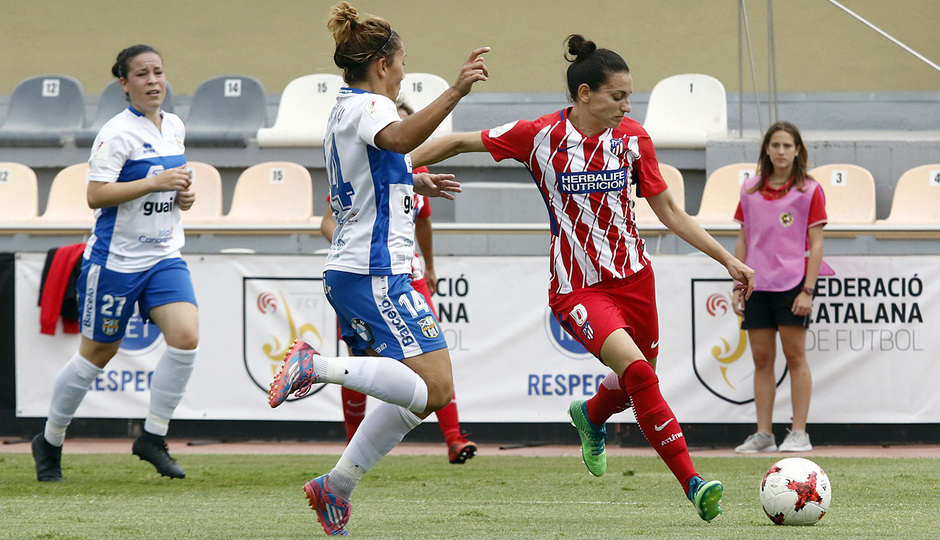 Temp. 17-18 | UD Granadilla Tenerife - Atlético de Madrid Femenino | Semifinal de la Copa de la Reina | Aurélie Kaci