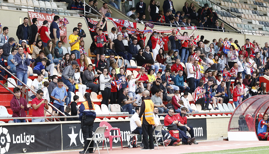 Temp. 17-18 | UD Granadilla Tenerife - Atlético de Madrid Femenino | Semifinal de la Copa de la Reina | Gradas
