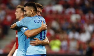 Temporada 2018-2019 | ICC Singapur  | Atlético de Madrid - Arsenal | Vietto y Correa Celebración