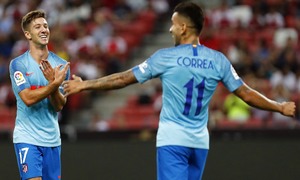 Temporada 2018-2019 | ICC Singapur  | Atlético de Madrid - Arsenal | abrazo Vietto y Correa