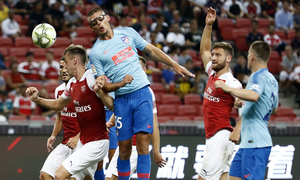 Temporada 2018-2019 | ICC Singapur  | Atlético de Madrid - Arsenal | Montero remate