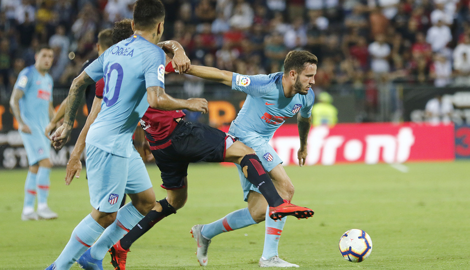 Temporada 2018-2019 | Cagliari-Atlético de Madrid | Saúl, Correa