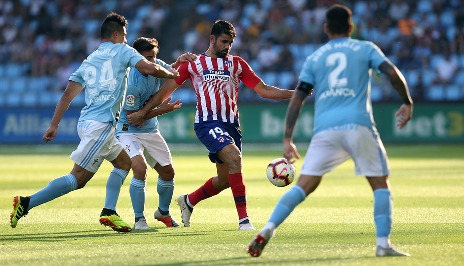 Temporada 2018-2019 | Celta - Atlético de Madrid | Diego Costa