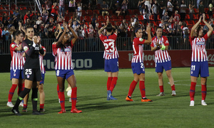 Temporada 2018-2019 | Atlético de Madrid Femenino - Manchester City Femenino | Aplausos a la grada
