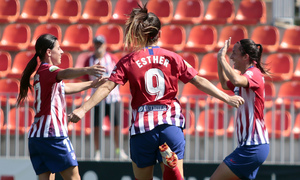 Temporada 2018-2019 | Atlético de Madrid Femenino - Logroño | Esther, Chidiac y Meseguer