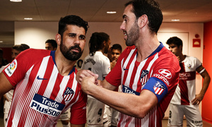 Temporada 2018-2019 | Atlético de Madrid - Huesca | La otra mirada | Diego Costa y Godín