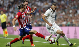 Temporada 2018-2019 | Real Madrid -Atlético de Madrid | Filipe Luis y Godín