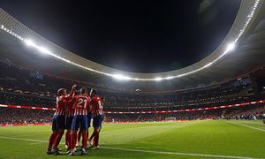 Temporada 2018-2019 | Atlético de Madrid - Real Sociedad | celebración gol Godín